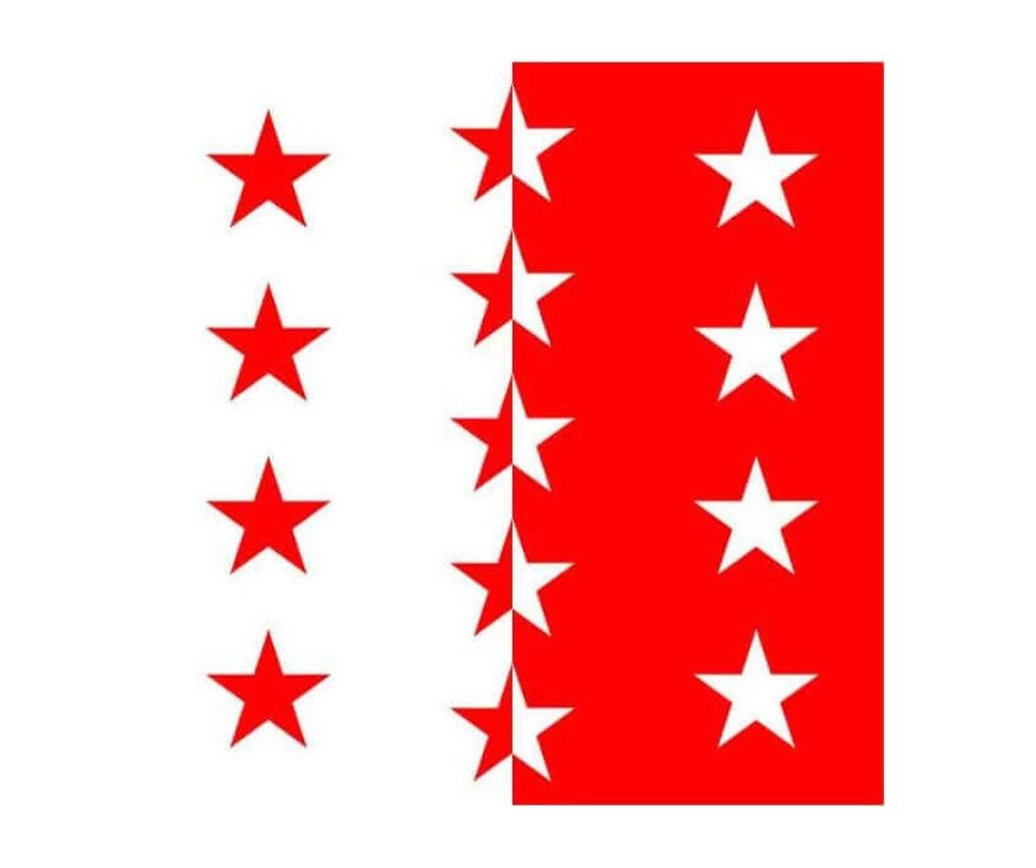 Le drapeau Valaisan